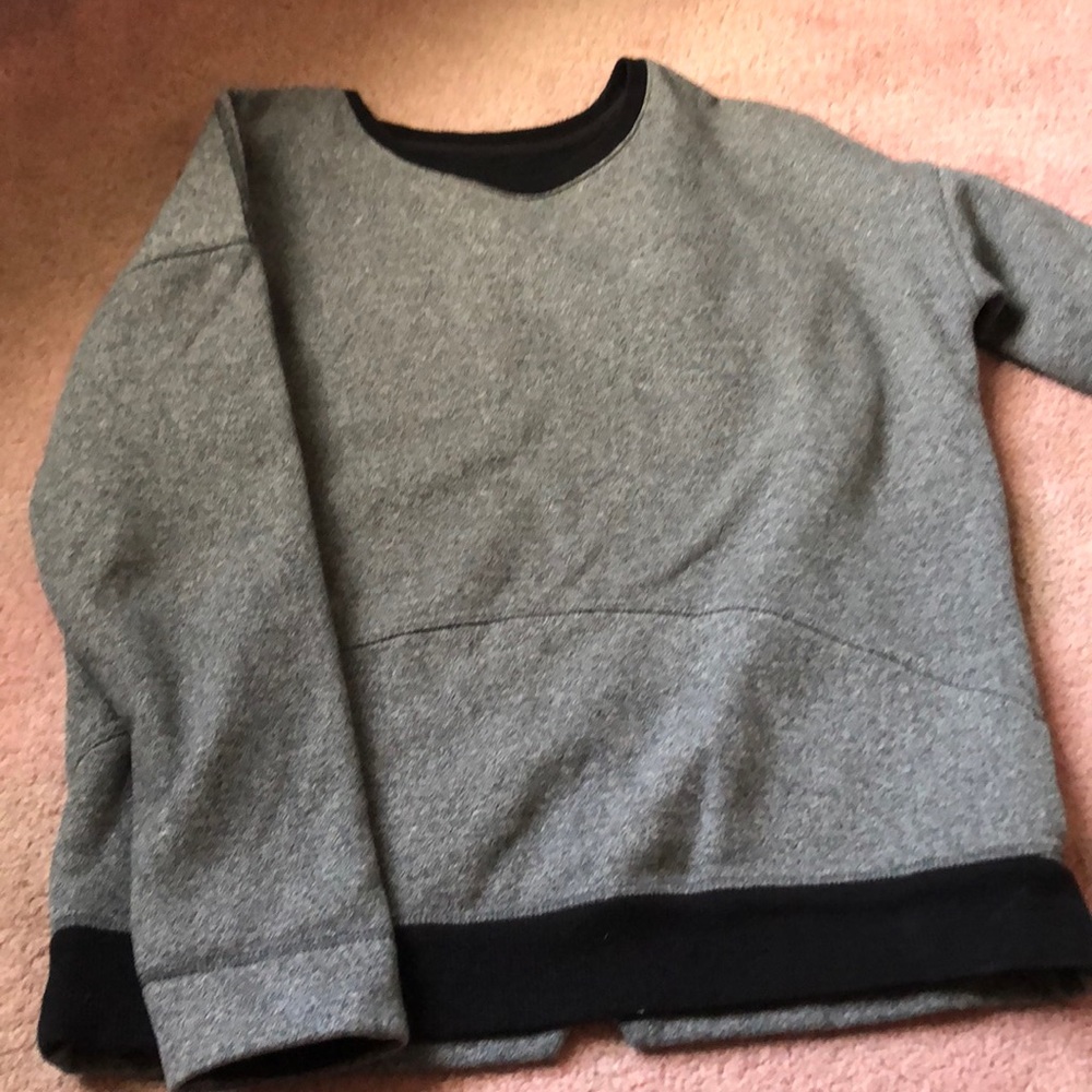 Crew neck hoodie